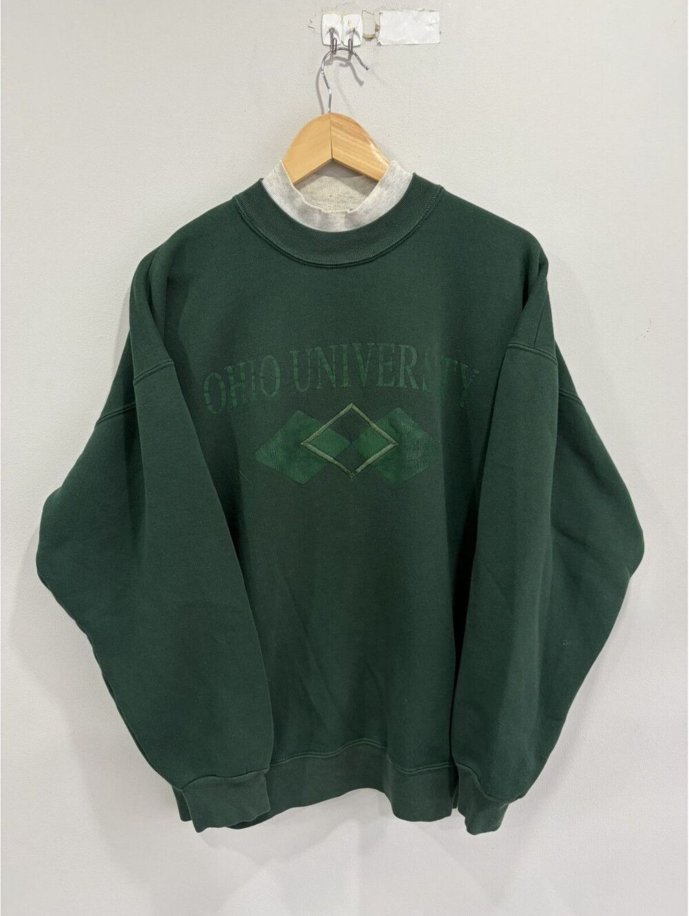 Vintage Ohio University Sweater sweatshirt forest green